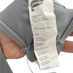 Fabletics Gabriella Gray Teal One Piece Swimsuit with Tie Back Photo 5