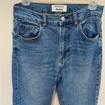 Reformation High Rise Straight Slim Jeans Laguna Sz 26 Photo 2