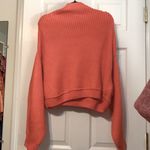 Free People New  Emmy Mock Neck Sweater Photo 4