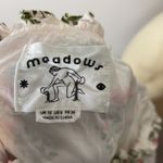 Meadows Boston Block Print Floral Linen UK 10 / US 6 White Photo 11