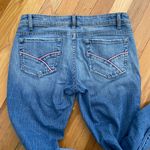 FIT AND FLARE LOWRISE JEANS Blue Size 6 Photo 4