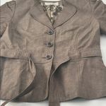 Tahari Brown Women's Jacket with Belt Photo 13