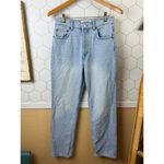Reformation Cynthia Button Fly High-Rise Straight Jeans in Tahoe - Size - 26 Photo 6