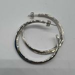 NEW REAL SIMPLE RS silver and gold fashion hoop earrings Photo 10