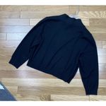 89th and Madison New Open Cardigan Sweater Womens Sm Black Short Bolero Shrug $54 Photo 4