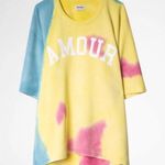 Zadig & Voltaire Portland Amour Tie Dyed Sweatshirt Photo 2