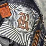 Rock Revival WOMENS  LYNKAI Crystal Rhinestone Stitched Easy Crop Jeans 32 Y2K Photo 12