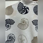 Michigan Rag Company shell pattern light knit jacket size large White Size M Photo 4