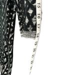 Anthropologie Moth Sweater Dress Womens MP Black Gray 3D Knit Tunic Boho Chic Photo 10