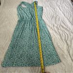 Kaileigh Size M Green Floral Tasha Knit Dress Casual Stretch Beach Coastal Comfy Photo 8