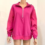 Athleta  large Triumph hybrid half zip sweatshirt TLS1 2568 Photo 5
