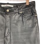 Tommy Hilfiger Vintage  Leather Straight Leg Pants Size 6 Photo 7