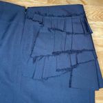 Marni Black Ruffled Virgin Wool Skirt Size 8 Photo 6