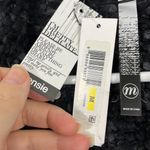 Kensie New Black/Gray Chunky Knit Sweater Vest Cape Photo 6