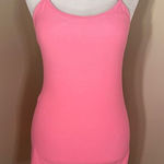 Lululemon Pink Orange Peach Grapefruit Power Y Tank Top Size 6 Photo 0