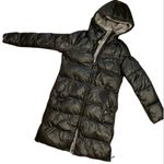 French Connection Black Hooded Puffer Down Jacket Size XS NWT Photo 8