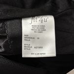 Fit 4 U Swimsuit 10 Black Tiered Ruffle Swimdress Shorts Modest Neutral Minimal Photo 7