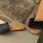 Nicole Miller  NewYork Black Slide Sandals 6 1/2 CUTE!! Photo 4