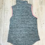 Old Navy  Gray pink Active fleece vest sz small Photo 1