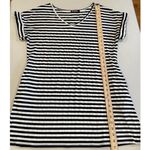 BTFBM Dress Womens Large Striped Stretch Travel Vacation Pockets Lightweight Photo 3