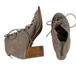 Jeffrey Campbell Jeffery Campbell Cors Lace Up Suede Heeled Booties Photo 11