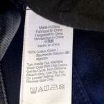 Madewell NWT  The '90s Straight Jean in Coated Midnight Blue Foil NN461 Photo 9