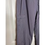 Coleman Nylon Outdoor Hiking Fishing Athleisure Pant Wide Leg Snap Hem Medium Blue Photo 2