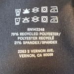 Reformation  EcoMove Black Racerback Tank Top Shelf Bra Size‎ Medium Yoga Gym EUC Photo 4