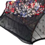 Staring At Stars Whimsigoth Floral Lace Sheer Blouse Photo 7