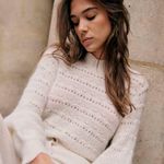 Sézane Sezane Lya Sweater In Ecru Photo 1