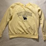 Pacific & Co. Yellow Gatlinburg Tennessee Crewneck Sweater Small Oversized EUC Photo 0