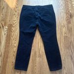 Pilcro  navy high rise, skinny corduroy jeans Photo 3