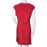 Komarov Dress Womens Medium Petite Pink Sheath Ruffle Classic Preppy Business Size undefined Photo 3