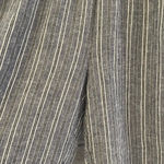 Women’s Linda Anderson linen blend wide leg blue stripe pants Medium Photo 2