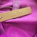 SKIMS Women's Metallic Swim V Waist Pants In Dragonfruit Size Medium NWT Photo 10