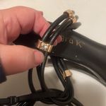 Allegra K  black lucite sandals size 10 wedge 2.5 inches Photo 11