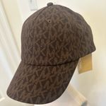 Michael Kors  MK Logo Hat Chocolate Brown Baseball Cap Photo 1