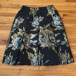 MSK Floral Skirt with R&K Evening Velvet Top Sz 10/12 Black Photo 7