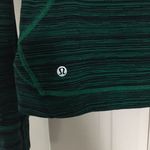 Lululemon Precision Green Cyber Jungle Blue Front Zip Jacket Size 8 Photo 7