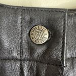 Flying Bikes Oakwood Leather Cargo Pants Womens 10 Black Motorcycle Biker Photo 5