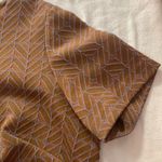 Vintage 70s womens medium large dress jacket and belt brown orange burnt cute ho Photo 11