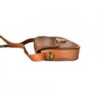 Gucci Vintage Leather Women's Shoulder Bag with Gold-tone Clasp Photo 4