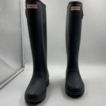 Hunter Original Tall Wellington Boots in Charcoal Grey NWOB Size 5 - 5.5 EU 36 Photo 3