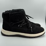 UGG  Women’s Lakesider Heritage Lace Up Boots US 7.5 Black Waterproof Features Photo 4
