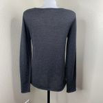 Beautiful UK Designer Celtic & Co Dark Gray 100% Merino Wool Jumper Sz S *notes Photo 4