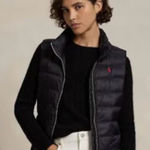 #156 RALPH LAUREN SPORT Navy Puffer Vest Blue Size XL Photo 0