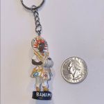 Colorful Vintage Bahamas Keychain Red Photo 1