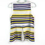 1. State Far Out Multicolor Crochet Sleeveless Top Small Photo 7