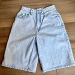 Bermuda Nuovo Denim Jean Shorts Vintage Womens Small 4 5 Light Wash Floral Photo 0