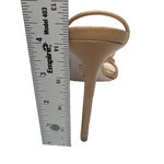 Schutz  Women's Sz 9B Beige Nude Strappy Stiletto Heels Gabielle Sandals Glam Photo 9